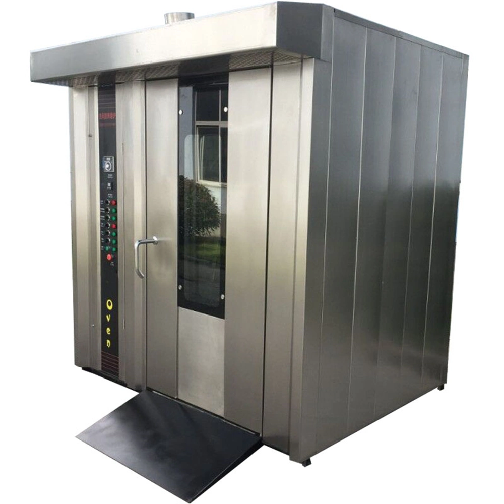 Diesel, Electric Convection Rotary Baking Oven Restaurant Kitchen Equipment Baguette Rotary Oven for Bakery