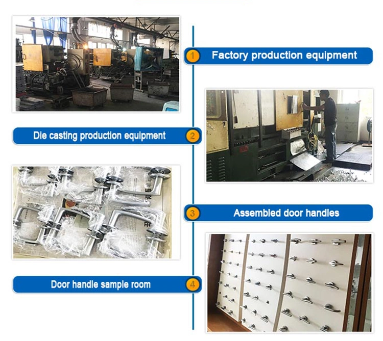 Industrial Privacy Lock Set Mortise Ss Metal Wood Door Handle Stainless Steel Handle