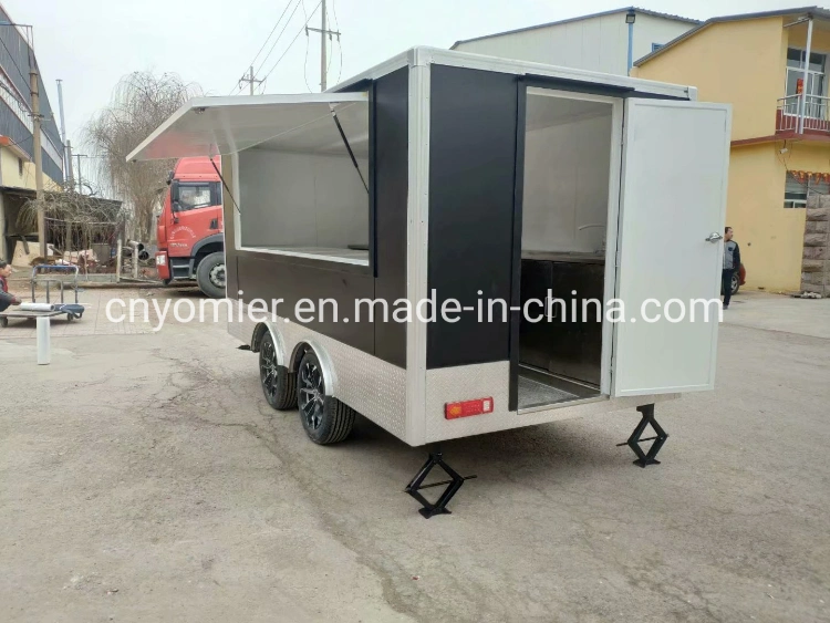 Australian Standard Mobile Gas Griddle Fryer Food Truck From China Top Manufacturer