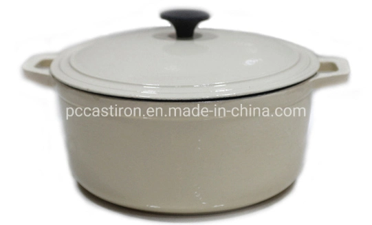 Healthy Cast Iron French Oven Dutch Oven Fondue BSCI LFGB FDA Approved