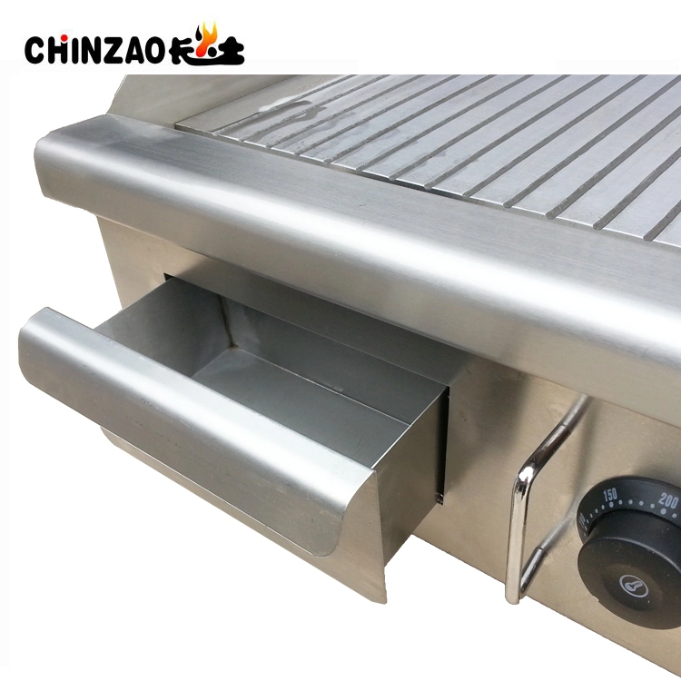 73cm Large Counter Top Stainless Steel Commercial Electric Griddle Ce Certifed
