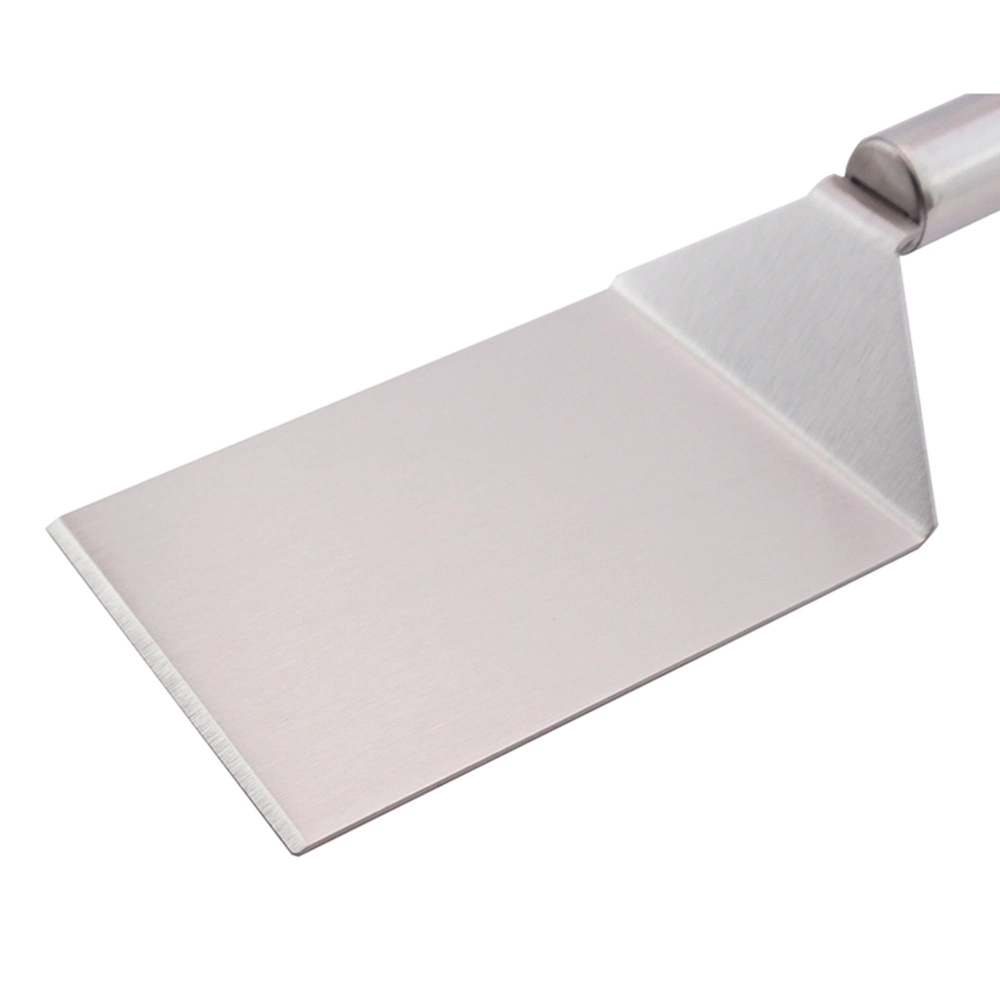 Professional Grade Stainless Steel Spatula Perfect for Cast Iron Skillets