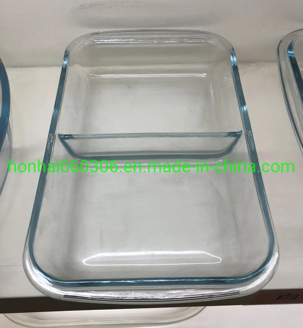 Borosilicate Glass Roaster Oven Baking Dish with Lid