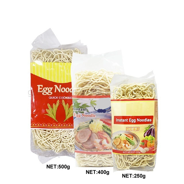 Chinese Wholesale Dried Egg Noodles Quick Cooking with Private Label Packing