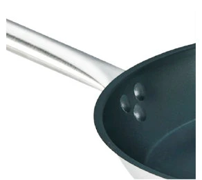 Non Stick Heat Conduction Combine Sandwich Bottom Stew Pan with Non-Stick Coating