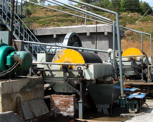 Single Drum and Double Drum Wer Magnetic Separator for Magnetic Iorn Ore Concentration