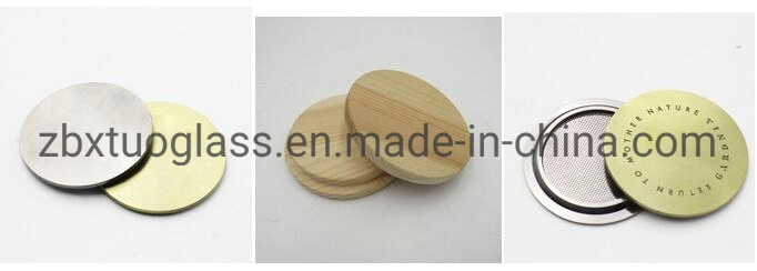 Factory Supply Wooden Cover Lid for Candle Jar Use