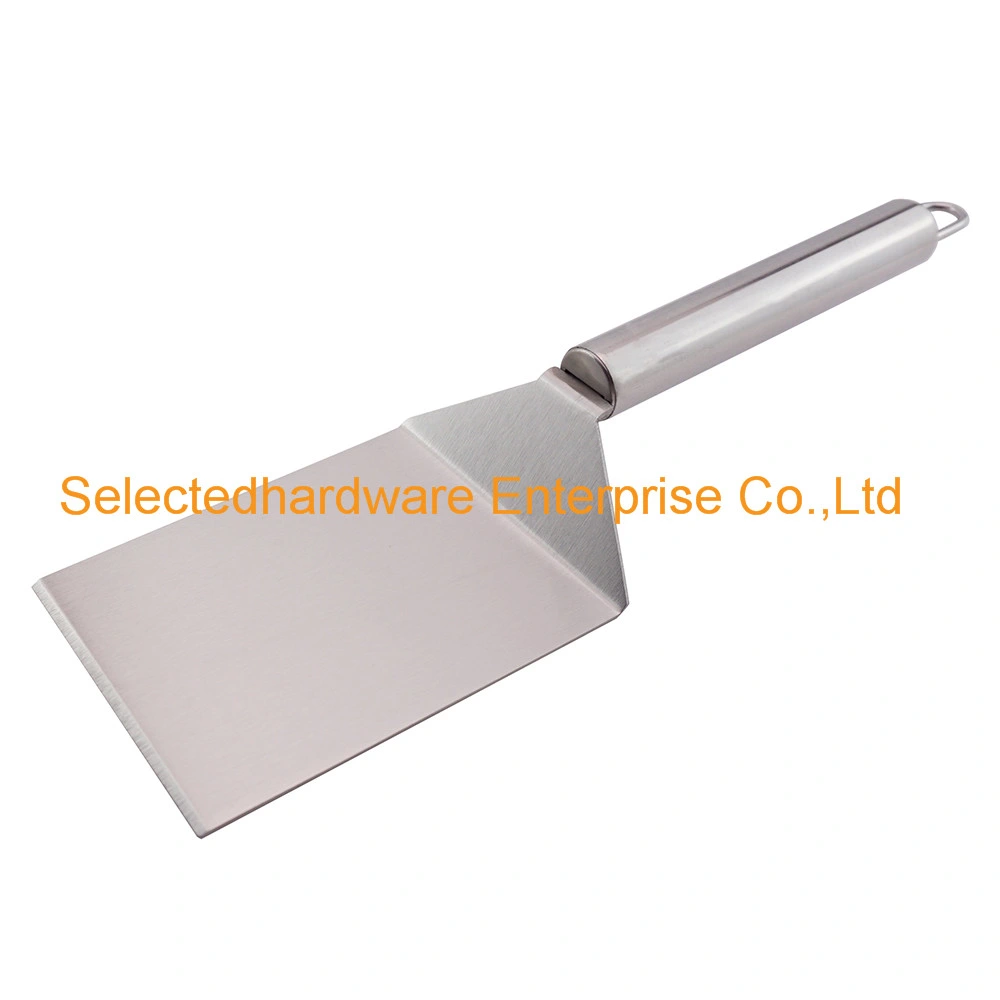 Professional Grade Stainless Steel Spatula Perfect for Cast Iron Skillets