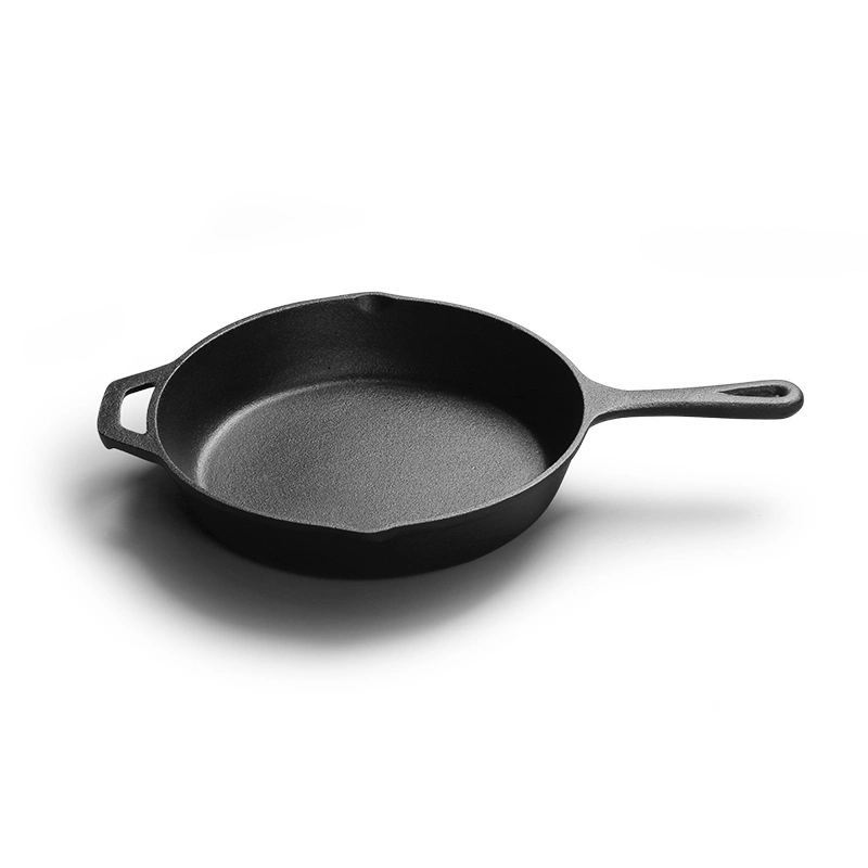 Thickened Non-Stick Cast Iron Frying Flat Pan 3-Hole Fried Egg Pot