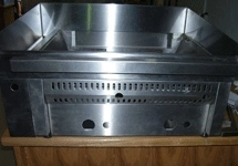 Stainless Steel Case for Commercial Cooking Griddle