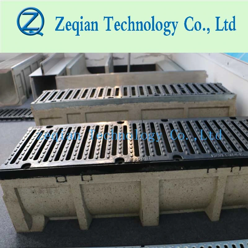 Cast Iron Safe Edge Ductile Iron Cover Polymer Linear Drain