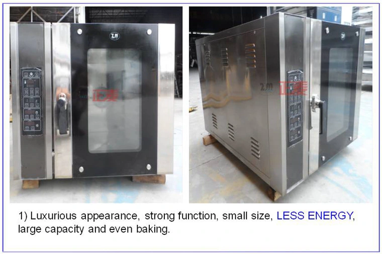 Professional Bakery Cooking Range Free Standing Electric Convection Oven Parts (ZMR-5D)
