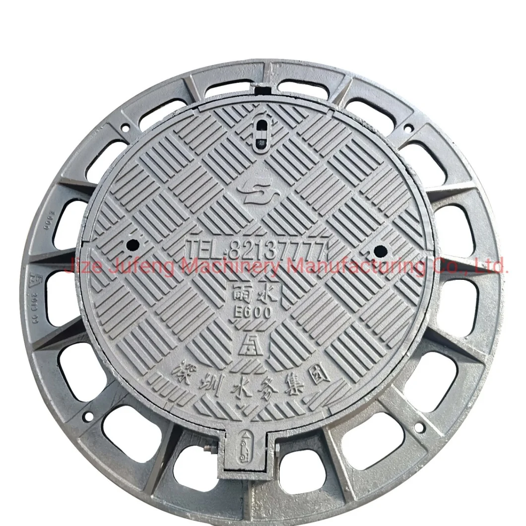 Ductile Iron/Cast Iron Manhole Cover with Frame En124 D400
