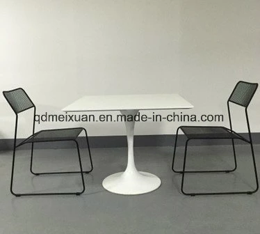 Wrought Iron Chairs, Modern Restaurant Leisure Chair Iron Net Cafe Chairs (M-X3470)