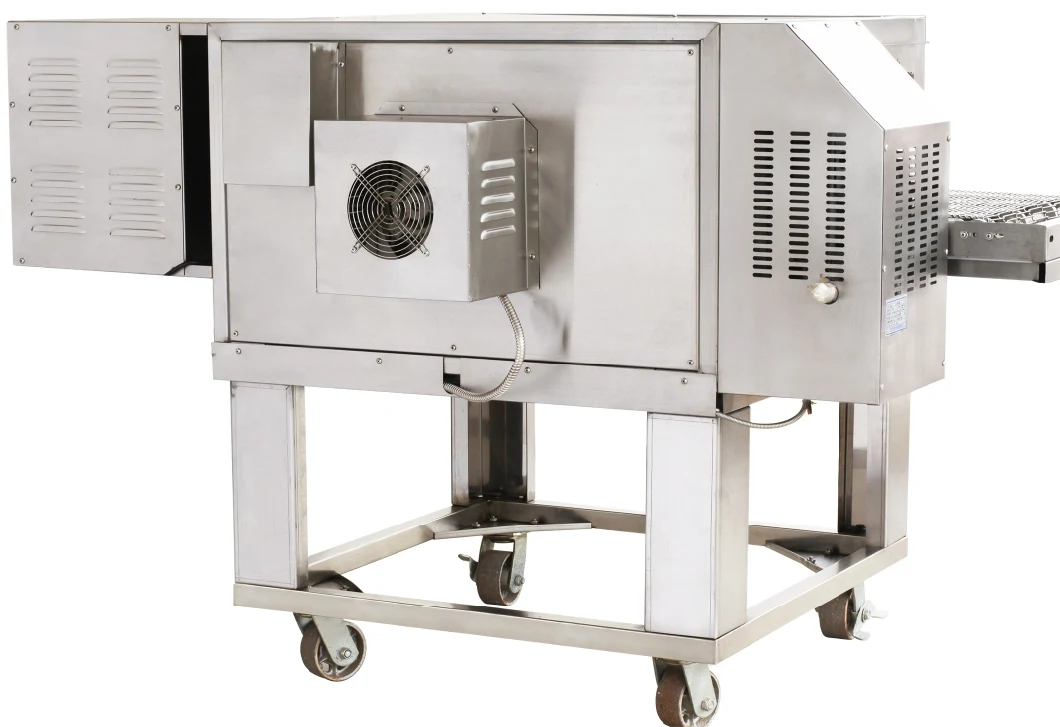 Commercial Baking Pizza Ovens, Stainless Steel Electric Conveyor Pizza Dome Ovens