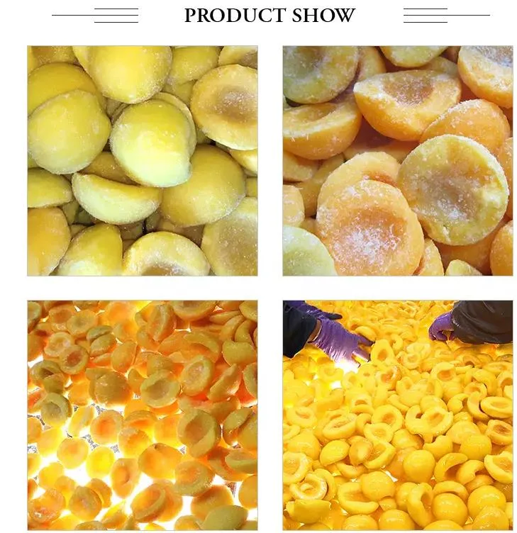 Frozen Yellow Peaches Peach Yellow Peach Price Best Quality Supply Good IQF Frozen Yellow Peaches