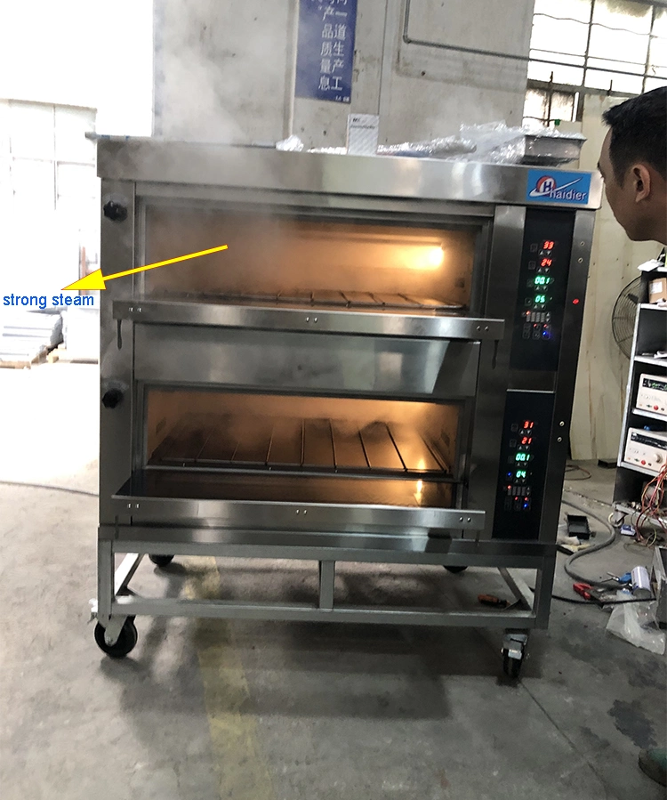Baguette Oven Steam 6 Tray Bakery Shop Machines