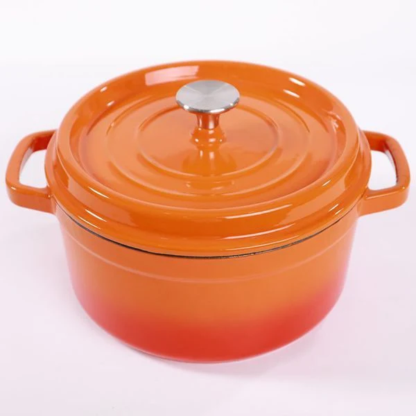 3.5 Quart Dutch Oven Pot Cast Iron Enamel Casserole Pot