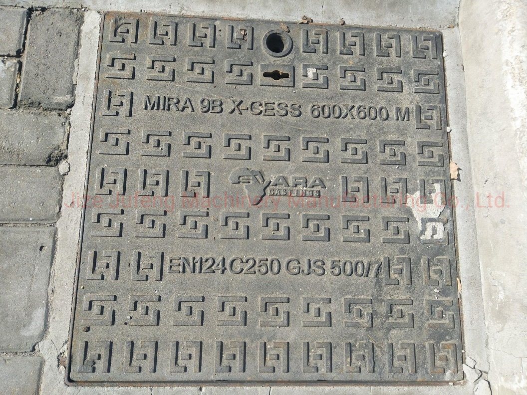 Cast Iron Manhole Cover and Grate Ductile Iron Casting En124