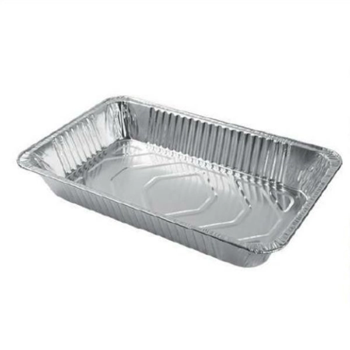 5lb Rectangular Aluminium Baking Trays Lid for Oven Disposable Aluminum Cake Tray with Lid for Cakes
