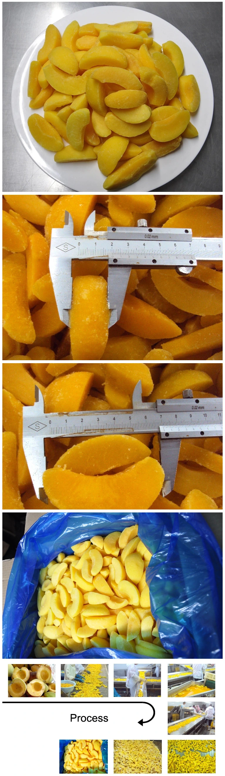 Frozen Yellow Peaches Peach Yellow Peach Price Best Quality Supply Good IQF Frozen Yellow Peaches