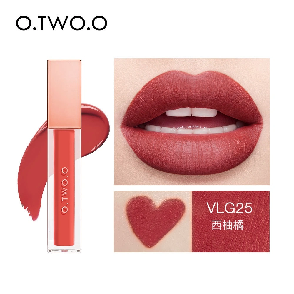 Otwo28 2021 Wholesale Cruelty Free Lipstick Customized Matte Lipstick Private Label Long Lasting Liquid Lipstick