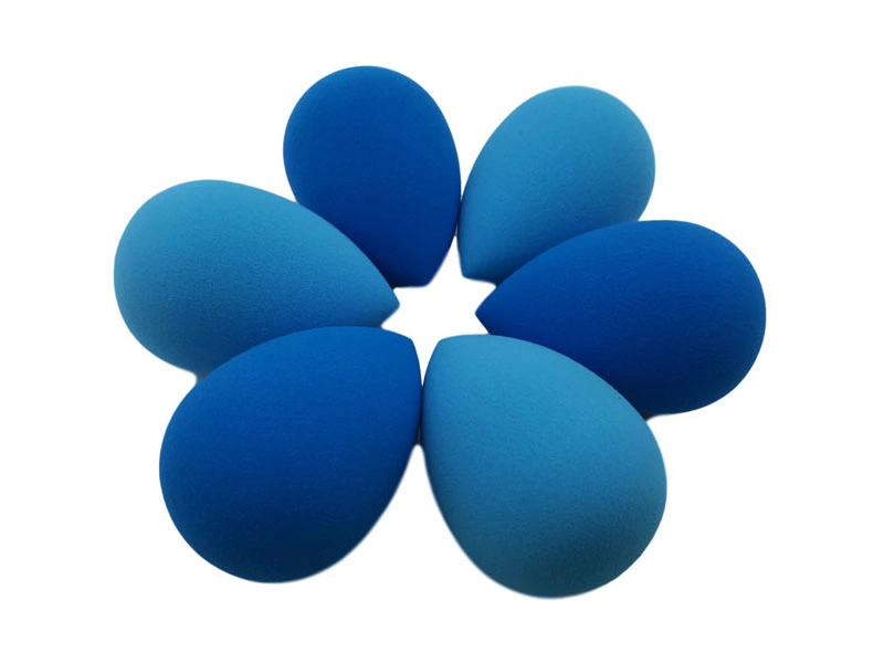 Wholesale Market Cosmetic Waterdrop Shape Non-Latex Cosmetic Powder Puff and Makeup Sponges