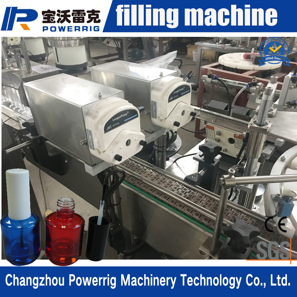 High Performance Small Scale Nail Polish Filling Capping Machine with Ce Certification