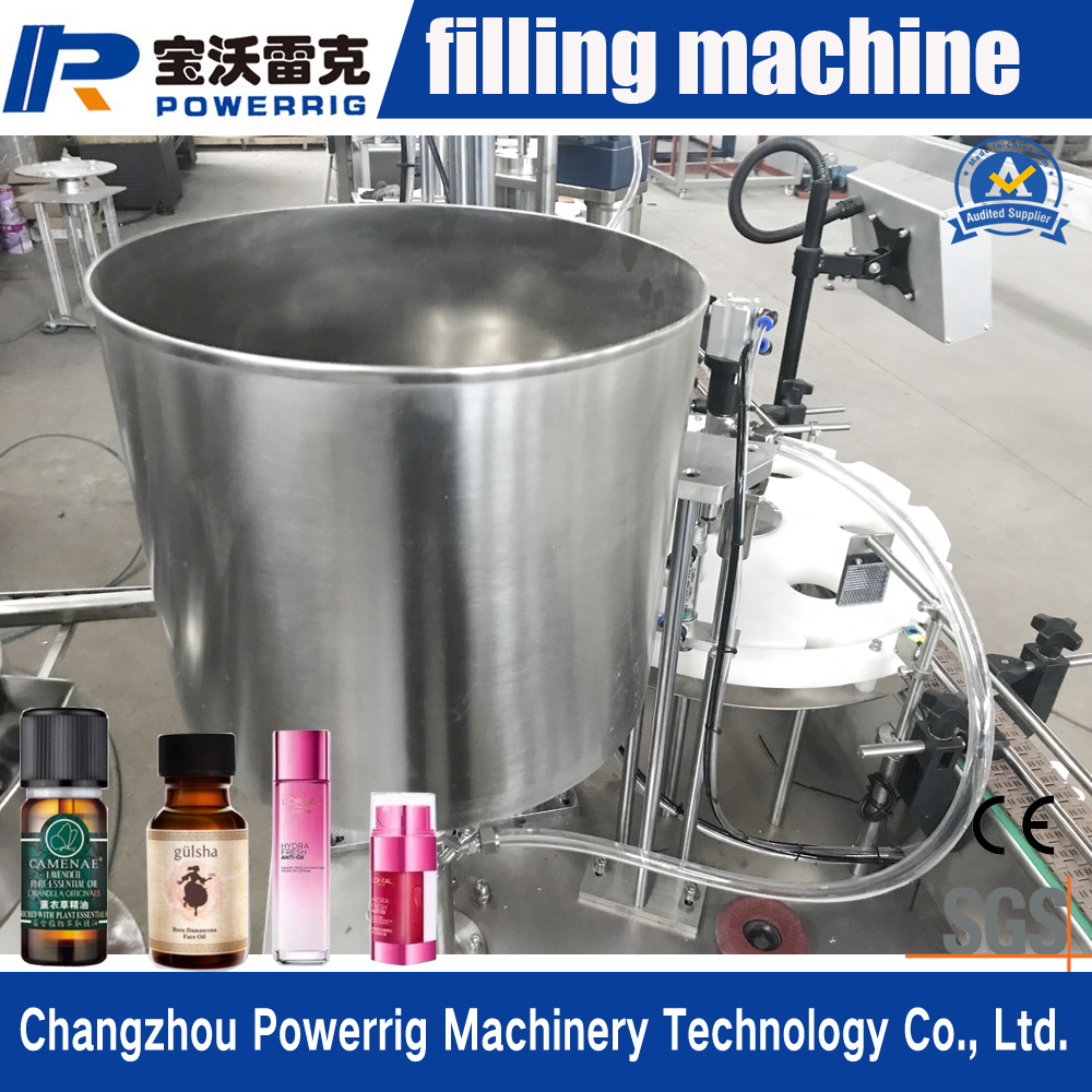Ce Certification Small Bottle Lotion Filling Capping Machine Round Bottle Filling Capping Machine