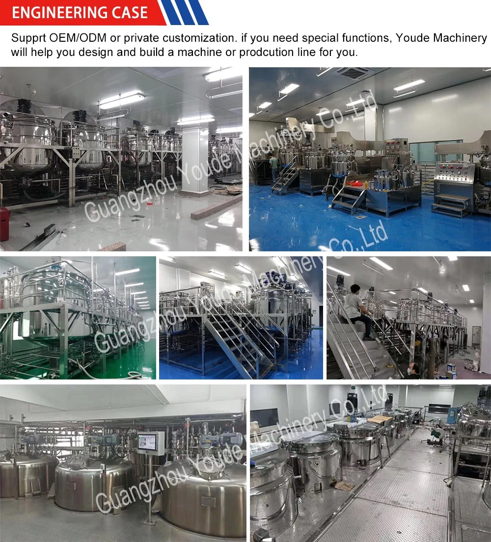 Semi Automatic Mixing Heating High Viscous Material Gel/Cream Filling Machine with Heating and Mixer