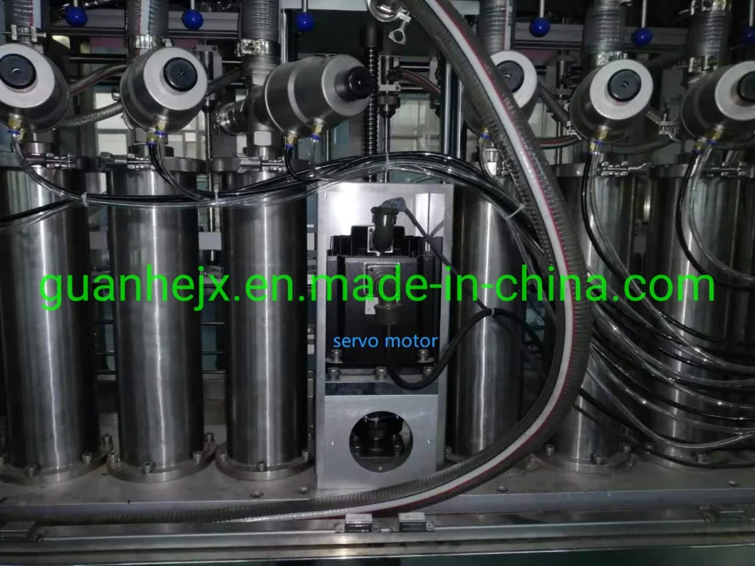 100ml Bottle Liquid Filling and High Speed Sealing Machine for Screwing Caps