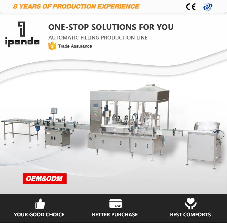 Essential Oil Filling Capping Filling Line/Eyelashes Filling Capping Machine