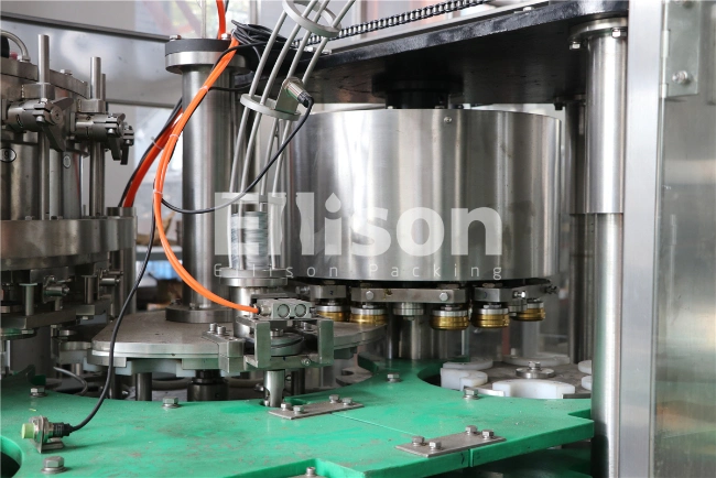 Auto Red Bull Juice Soft Drink Beverage Filling Line Can Filling Machine High Speed
