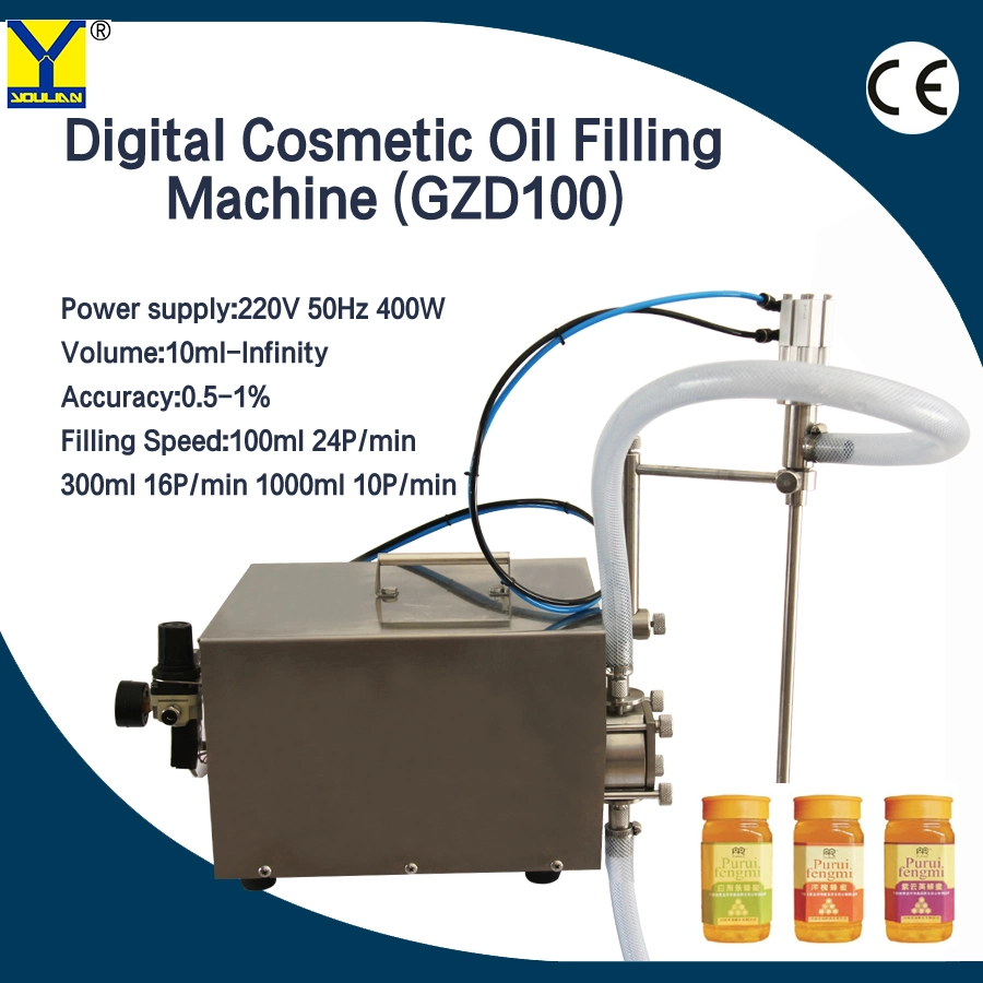 Digital Cosmetic Filling Machine From 10ml-10000ml (GZD100Q)