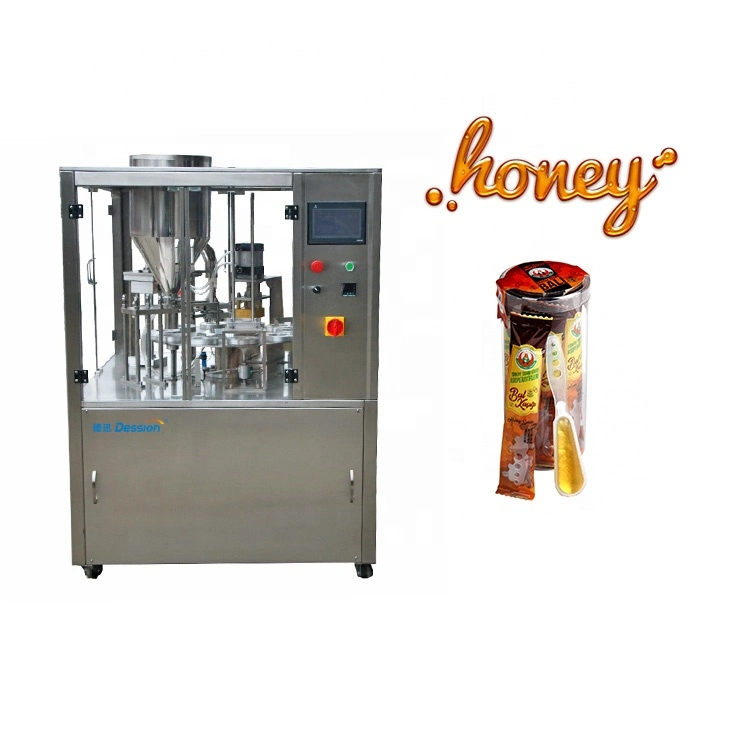 Honey Small Sachet and Honey Stick Packet Vertical Heating Mixing Packing Filling and Sealing Machine