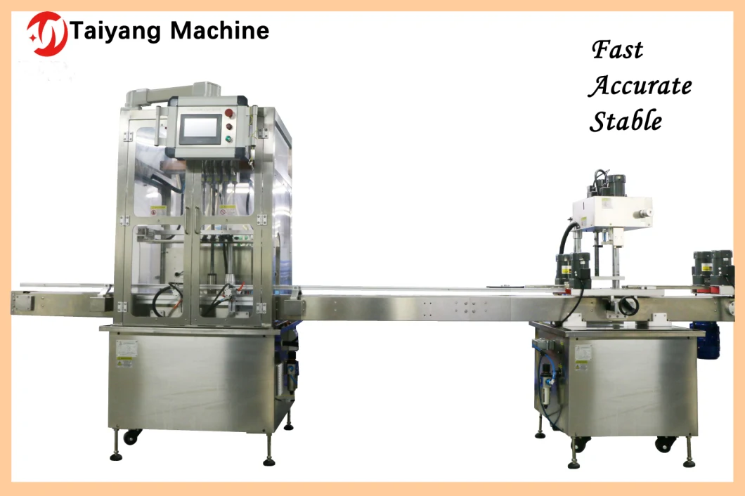 High Filling Precision Six-Head Water Bottle Filling and Sealing Machine