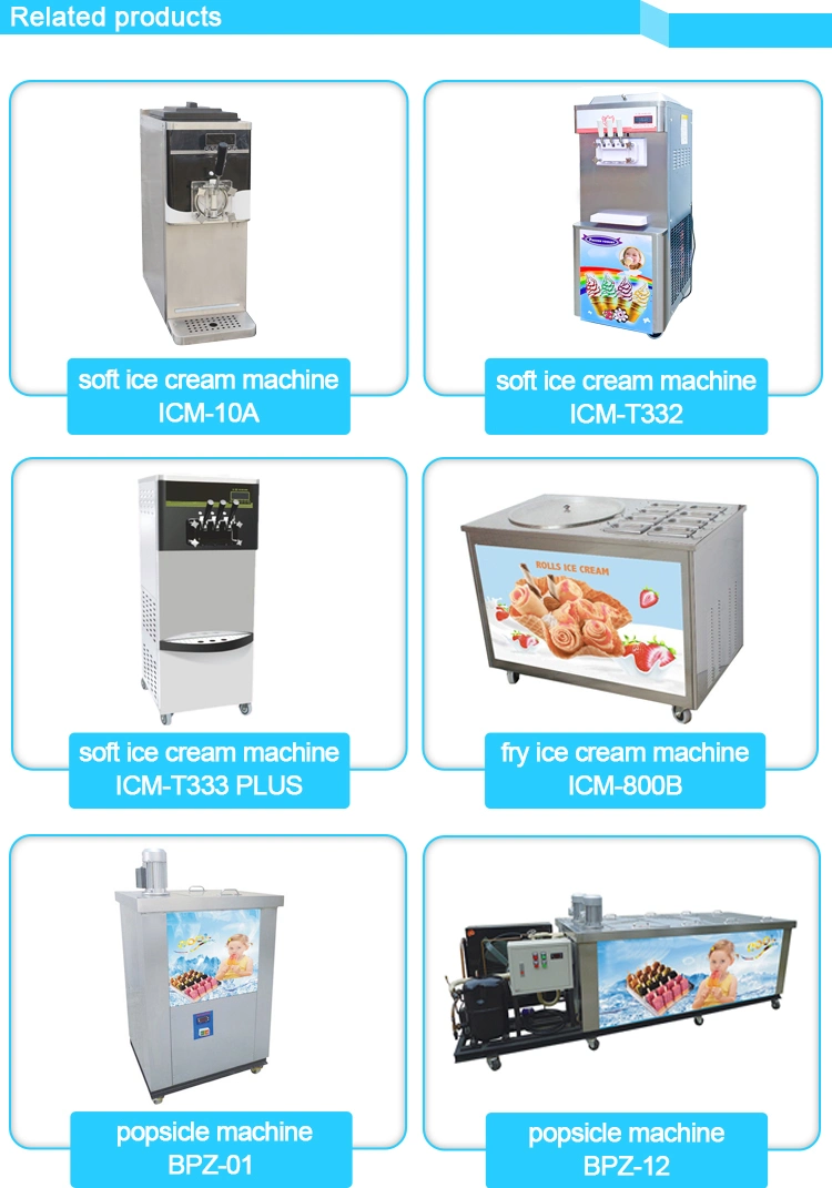 Speed Cooling CE Approved 15L Italian Ice Cream Machine
