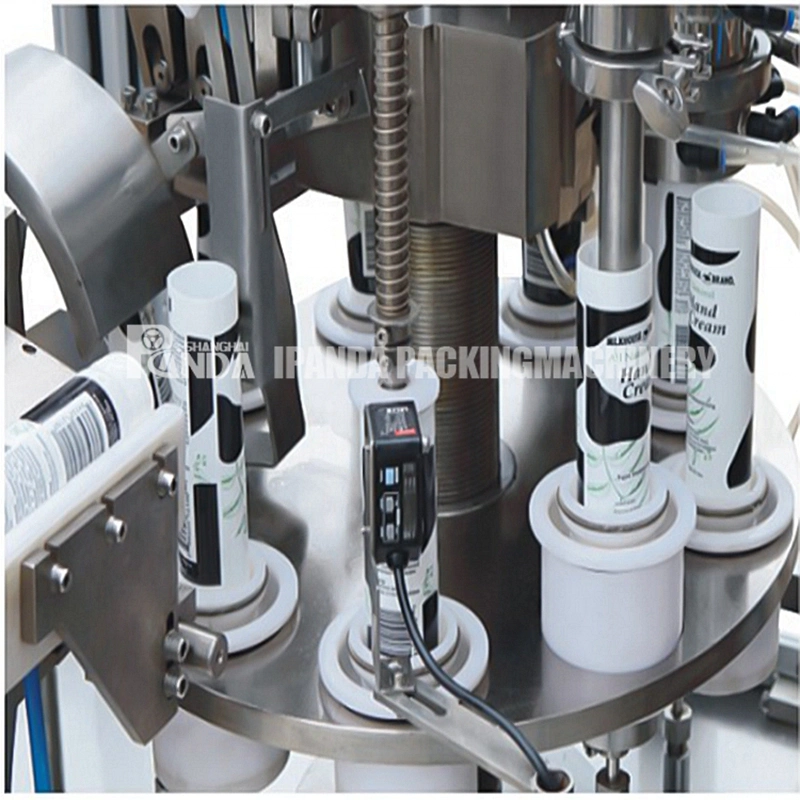 Daily Chemical Ointment Cosmetics Cream Automatic Tube Filling Sealing Machine