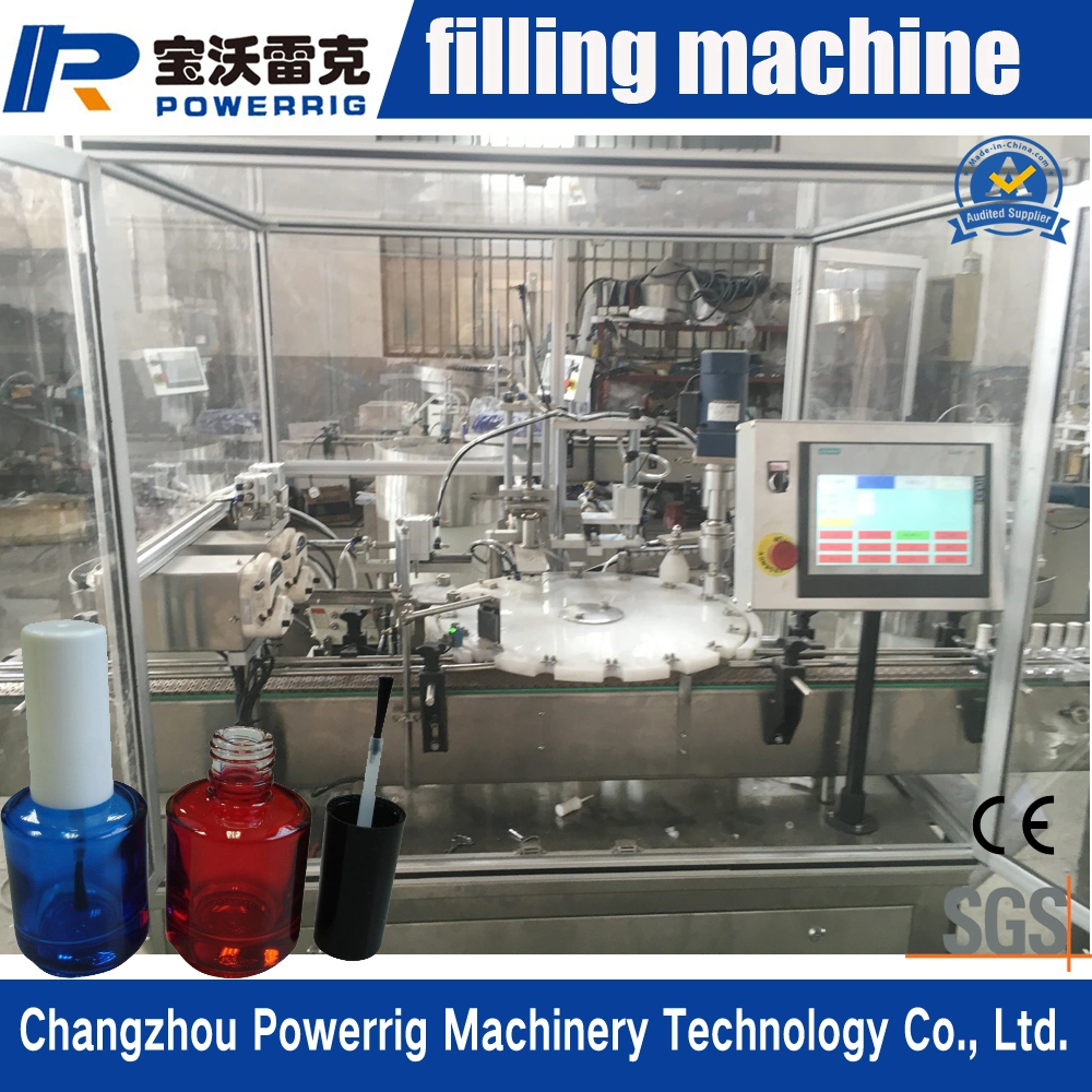 SGS and Ce Certification Nail Polish Bottle Filling Capping Machine with Factory Price
