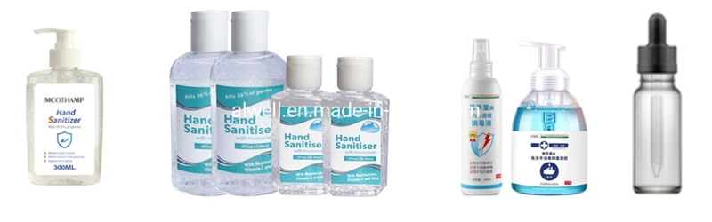 Hot Sale Detergent Liquid Soap Bottle Hand Sanitizer Filling Machine Line