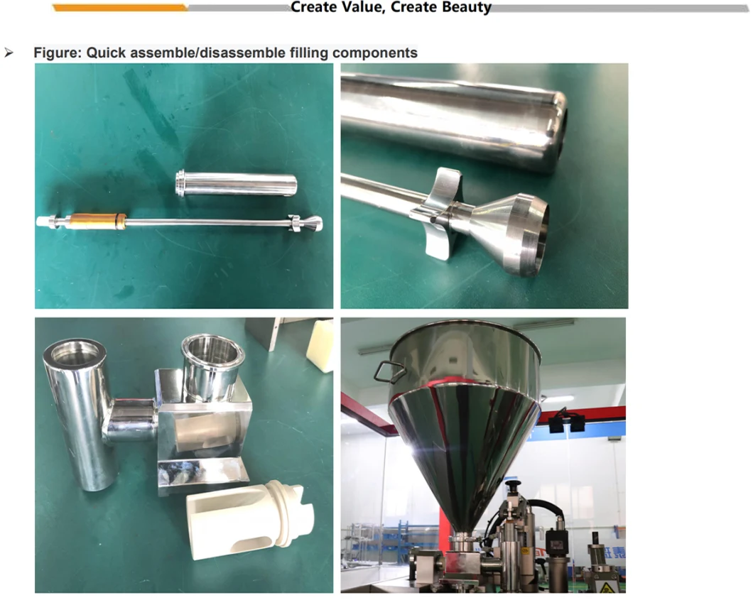 Fully Automatic Hand Cream Soft Tube Filling & Sealing Machinery