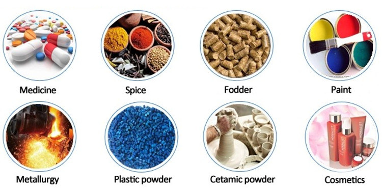 Factory Price Animal Feed Mixer Knives Industrial Blender Powder Mixer Ribbon Blender Mixer Manufacturer