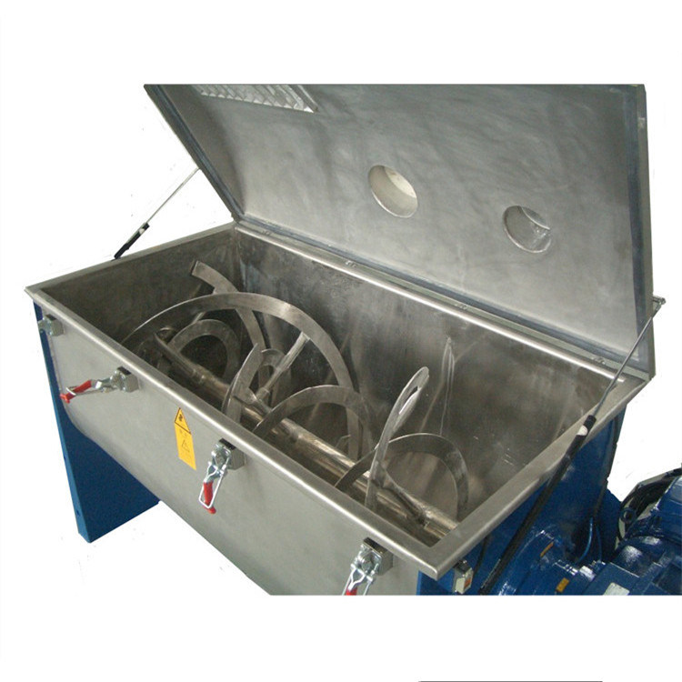 1000L Horizontal Food Powder Ribbon Screw Mixer Industrial Dry Powder Blender Mixing Machine Stainless Steel