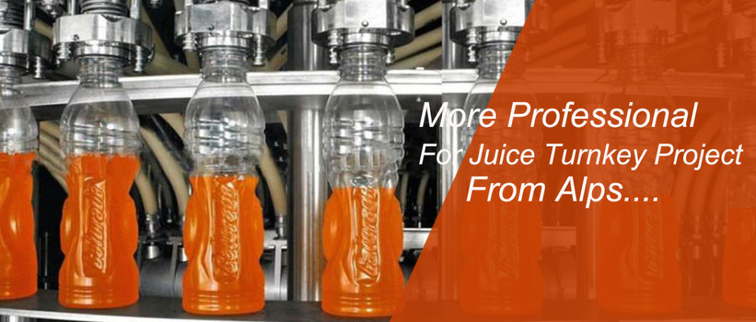 Automatic Beverage Bottle Jucie Hot Filling Machine / Bottling Equipment
