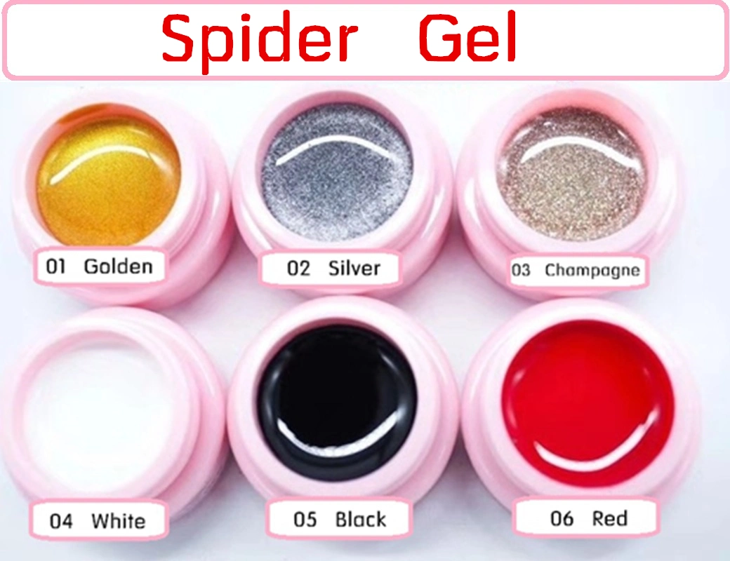 Gel Polish Spider Creative Gel Nail Polish Colors Line Drawing Painting UV Gel