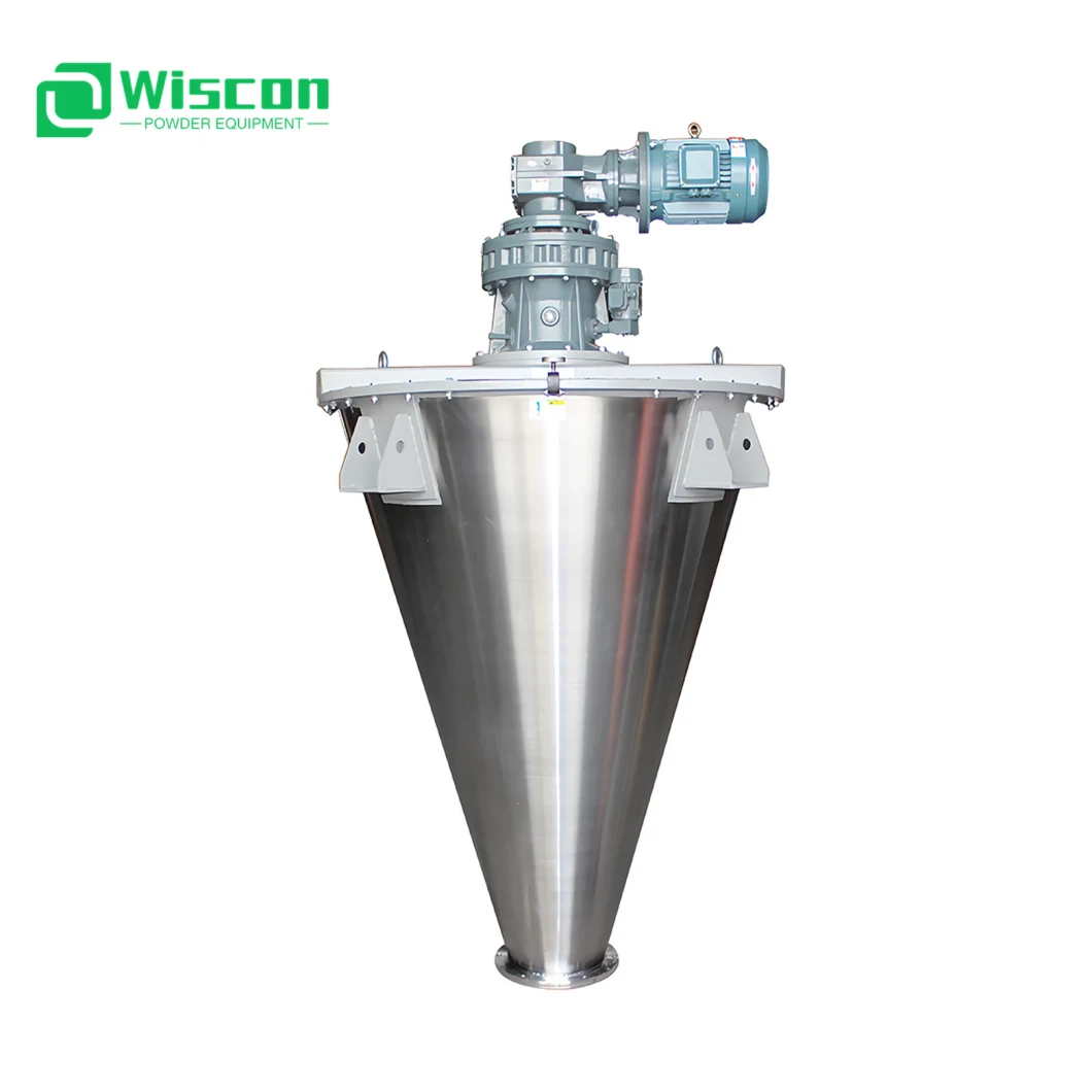 Dsh Vertical Ribbon Mixer Conical Screw Helical Dry Powder Mixer