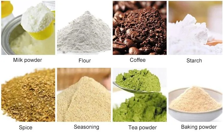 Automatic Animal Feed Additive Dry Powder 5-50kg Bag Filling Machine for Seasoning Baking Powder