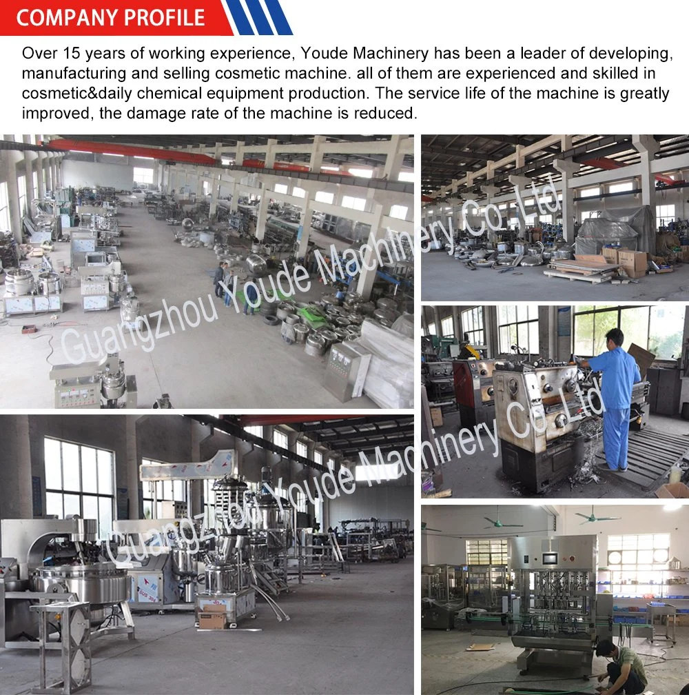 Semi Automatic Mixing Heating High Viscous Material Gel/Cream Filling Machine with Heating and Mixer