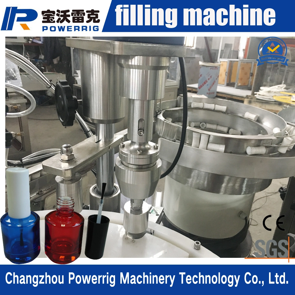 Factory Price Automatic Nail Gel Polish Bottle Filling and Capping Machine