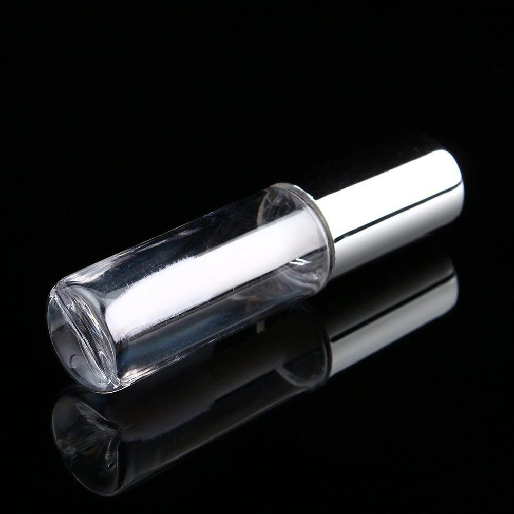 1.2ml Silver Mini Lip Gloss Tube Lip Balm Cute Bottle Empty Cosmetic Gloss Container Tube
